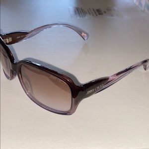 Jimmy Choo Purple Sunglasses